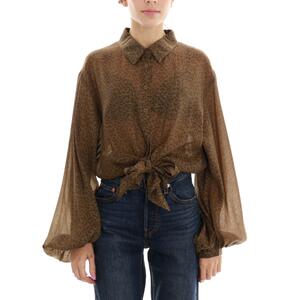 CAMICIA MACULATA ELEH BEIGE